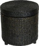 Oriental Black Grass Storage Stool