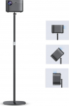 POLESTO metallist projektori statiiv, raske metallist aluse projektsioonialus 50-125 cm, 360&deg; p&ouml;&ouml;rlev stabiilne kandev&otilde;ime, &uuml;hildub projektorikaamerate mobiiltelefonide hoidjatega, p&otilde;randal seisev t&uuml;&uuml;p