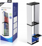 Video Game Disc Shelf, Game Disc Box Storage Rack Holder, Game Disc Box Storage Rack Holder for PS5, Storage Shelf Holds 36 Pieces Game Discs