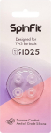 SpinFit CP1025 True Wireless k&otilde;rvaklappidele, sobib MTW 3, Galaxy Buds 2, Soundcore Space A40 ja muud, S/SS, patenteeritud meditsiinilise kvaliteediga silikoonist k&otilde;rvaklapid (otsiku l&auml;bim&otilde;&otilde;t 4-5,5 mm)