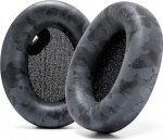 WC Wicked Cushions ekstra paksud k&otilde;rvapadjad Sony WH1000XM4 k&otilde;rvaklappidele - pehme PU nahk, luksuslik m&uuml;raeristav m&auml;luvaht, t&ouml;&ouml;tab koos k&otilde;rvaanduriga | Black Camo