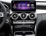 Android 13 autoraadio 12,3-tolline puuteekraan 2015-2018 Mercedes Benz A/C/V klassi W176 CLA GLA GLC X156 W447 jaoks koos NTG 5.0-ga, toetab juhtmevaba Apple Carplay/Android Auto/Mirror Link, 8G+256G