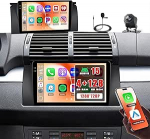 Roinvou 4+128G Android 15 autoraadio BMW X5 E53 E39 M5 E38 1996-2007 juhtmevaba Carplay Android autoga, 9-tolline autoraadio Incell puuteekraaniga GPS-navigatsiooniga Bluetooth EQ WiFi RDS FM SWC
