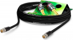 Sommer Kaabel 30 m 12G 6G 3G SDI videokaabel HD-SDI (4K UHD HDTV) SC-vektor 0,8/3,7 1x 0,80 mm&sup2; - BNC/BNC NBNC75BLP9X Must - VTGX-3000-SW-SW