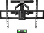 monTEK TV seinakinnitus p&ouml;&ouml;rlev 43-100-tollise teleri jaoks kuni 60 kg, t&auml;ielikult liikuv seinakinnitus telerile t&ouml;&ouml;riistavaba kallutus-, p&ouml;&ouml;rlemis- ja pikendamisfunktsiooniga, max. VESA 800 x 600