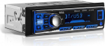 BOSS Audio 611UAB Autovastuv&otilde;tja - Bluetooth, USB/MP3/WMA AM/FM raadio, mehhaaniline (ilma CD/DVD-ta) multimeediam&auml;ngija, Single Din