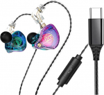 KAMINRUN FEDAI DX2 k&otilde;rvaklapid, USB C k&otilde;rvaklapid, C-t&uuml;&uuml;pi k&otilde;rvaklapid, m&uuml;raeristavad k&otilde;rvaklapid jooksmiseks/v&otilde;imlemiseks/treeninguks, USB C-t&uuml;&uuml;pi k&otilde;rvaklapid mikrofoni ja 3-nupuga kaugjuhtimispuldiga (C-t&uuml;&uuml;pi,