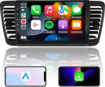EZoneTronics Android autoraadio Subaru Outback Legacy 2004-2009 juhtmevaba Carplay & Android auto 9" puuteekraaniga, GPS navigatsioon Bluetooth WiFi USB SWC Mirror Link FM/RDS raadio 2G+32G