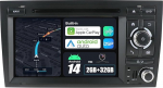 JOYX Android 12 IPS Double DIN autoraadio sobib A4 (2003-2011) sisseehitatud Carplay Android auto tagurduskaamera MIC tasuta 2G + 32G roolijuhtimine 4G WiFi DAB Mirrorlink Fast Boot BT