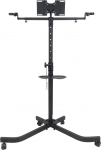 Cablematic - ratastega tugi lameekraanile 10"-32" (cms-