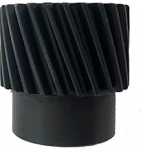 1 Piece Left Gear 1.25 M/40T/60T Tooth Inner Hole 8/10/12/14/16/19/20/22 mm Pinion Rack (22 mm, Left1.25M60T)