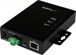 StarTech.com 2 Port Serial to IP Devices Server, RS232, Metal and Mountable, Serial Devices Server