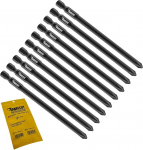 10 x SabreCut SC116PH2_10 116mm PH2 Compatible with Hilti SMD 57 SMD57 116/4 1/2 Automatic Feed Assorted Drywall Screwdriver Gun Bit Single Sided Phillips No.2 Heavy Duty