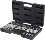 KS Tools 918.1752 CHROME+ Bit Socket Set, 32 Pieces, 1/2-Inch
