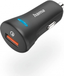 Hama Qualcomm Quick Charge 3.0 19.5W USB-sigaretis&uuml;&uuml;taja laadija Samsung Galaxy S21 S22, Xiaomi, Sony, iPhone XR/XS Max/ 8 Plus, Huawei, LG, Wiko, must,