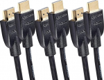 Amazon Basics T0YQ_3 3M Kiire HDMI kaabel 2.0 Ethernet 3D 4K video taasesitus ja ARC 3M 3 Pack