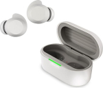 LG xboom Buds by will.i.am Bluetooth k&otilde;rvaklapid (xboom Signature Sound IPX-4, aku kestab kuni 30 tundi, ANC, Auracast, In-Ear Bluetooth k&otilde;rvaklapid), Valge
