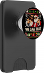 Wir haben das lustige Weihnachtsfest mit Jesus und dem Weihnachtsmann gesehen PopSockets PopWallet f&uuml;r MagSafe