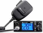 Midland 28 CB-raadio 2-tollise LCD-ekraaniga, VOX k&auml;ed-vabad funktsioon, m&uuml;ra summutamine, 12/24 V, multistandard, RF-v&otilde;imendus, autole ja veoautole, must