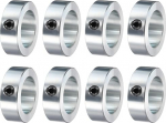 hankimise kaart 8 tk komplekt kruvikraanid, 1-1 / 2 "Bore tsingitud s&uuml;sinikterasest varre kraanid, 2-1 / 4" OD, 3/4" laius, lukustus telgikraan (&otilde;&otilde;nes, kerge)