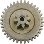 Hammasratta hammasratas mootor k&auml;igukast 3tk 35T 0.3M + 8T 0.4M kahekihiline metall hammasratas 35 hammast 10.9mm 8 hammast 4.2mm auk 1mm v&auml;ike hammasratas