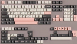 Double Shot Keycaps 163 klahvi Cherry Profile Olivia Keycaps Set Sobib 61/64/87/96/100/104/108 Cherry Mx Switch ISO ANSI Layout mehaanilise klaviatuuri jaoks.