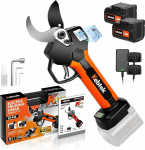 Kebtek KT940 Elektriline oksak&auml;&auml;r 40 mm Professionaalne aku oksak&auml;&auml;r 21 V 2 Pack 2 Ah liitium akud