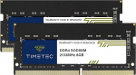 Timetec 16GB KIT (2x8GB) DDR4 2133MHz (PC4-2133P) PC4-17000 SODIMM - Non-ECC Unbuffered, 260-Pin, 1.2V, CL15, RAM s&uuml;learvutitele, miniarvutitele ja k&otilde;ik-&uuml;hes-arvutitele.