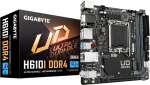 GIGABYTE H610I DDR4 emaplaat - toetab Intel Core protsessoreid 14. CPU, 4+1+1 h&uuml;briidne digitaalne VRM, kuni 3200MHz DDR4, 1xPCIe 3.0 M.2, GbE LAN, USB 3.2 Gen 1.