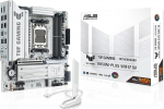 ASUS TUF Gaming B850M-PLUS WIFI7 W emaplaat Socket AMD AM5 (Micro-ATX, DDR5, PCIe 5.0, 3X M.2 pesa, Realtek 2.5Gb Ethernet, Rear 20Gbps Type-C, Front USB 10Gbps Type-C)