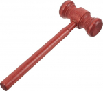 Mini-Richterhammer aus Holz, Auktionsgerichtshammer, Cosplay-Requisitenmodell for Kost&uuml;mzubeh&ouml;r und Rollenspiele