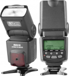 Meike MK430 TTL LCD v&auml;lkkiirendi, mis &uuml;hildub Canon DSLR kaameraga EOS 70D 77D 80D Rebel T7i T6i T6s T6 T5i T5 T4i T3i SL2 ja standardse kuuma kinga alusega.