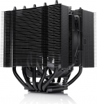 Noctua NH-D12L chromax.black, madala profiiliga dual-tower protsessorijahuti (120 mm, must)