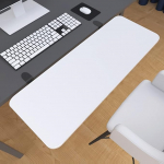 Ergonomische Schreibtisch-Verl&auml;ngerungsplatte, faltbares Mausarmst&uuml;tzregal, verstellbarer B&uuml;ro-Schreibtisch-Organizer (Farbe: Wei&szlig;, Gr&ouml;&szlig;e: 52 x 24 cm)