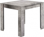 byLIVING Nepal s&ouml;&ouml;gitoa laud / Betoonilahendus hall / V&auml;ike k&ouml;&ouml;gilaud 80 x 80 cm / Melamiinvaiguga kaetud s&ouml;&ouml;gilaud / 18 mm paksune lauaplaat / 80 x 80 x H 75 cm