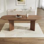 Soweiz pikendatav s&ouml;&ouml;gilaud 160/200 x 90 cm, puidust laud, mis sobib 4-6 inimesele, elutoa laud &uuml;mardatud nurkadega, paksendatud lauaplaat, p&auml;hklipuust