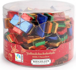Riegelein Napolitains 282g - 88 v&auml;ikest &scaron;okolaaditahvlit - Chocolate Mix Fairtrade Certified - T&auml;ispiima j&otilde;ulusokolaad - S&ouml;&ouml;dav &scaron;okolaadikaunistus ja &scaron;okolaadid individuaalselt pakendatud