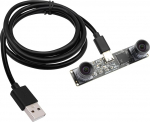 SVPRO Global Shutter USB kaamera M12 topelt objektiiviga 1200P 60fps t&ouml;&ouml;stuslik kaamera autode VR 3D printerile, robootika kaamera USB Plug in kaamera Windows, Linux, Android, Mac OS jaoks