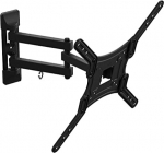 King Multi Position Full Motion Tilt + Swivel TV Wall Mount Bracket alates 26" - 55" tolli, VESA Compatible 75mm x 75mm - 400mm x 400mm, Max.TV kaal 40kg LED LCD Plasma Flat Screen Curved TVs
