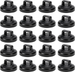 Magnetische Kabelbinderhalterungen, 360&deg; p&ouml;&ouml;ratav pea, 19 mm alus, Mehrzweck-Kabelhalter, Organizer, Drahtmanagement-Basis f&uuml;r Zuhause, B&uuml;ro, Marine, elektrische Verkabelung, 20 St&uuml;ck