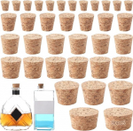 Bosreroy Korkstopfen f&uuml;r Flaschen, 90 St&uuml;ck in 6 Gr&ouml;&szlig;en (0,9 - 3,6 cm), synthetische Weichholzkorken, ideal f&uuml;r Wein, Bier und Heimbrauen, 90 St&uuml;ck