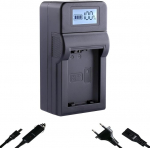 blumax Speed Charger for Sony NP-FW50 Batteries - Charger is Compatible with Sony Alpha 7 II 7R 7S II 6400 6500 / NEX-F3 NEX-7 / DSC-RX10 IV/ZV-E10