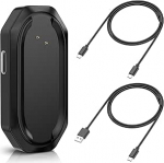 Laadimisjaam Insta360 Go 3/Go 3S asenduslaadija jaoks (2 kaablit USB-A ja C-t&uuml;&uuml;pi)