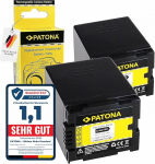 2x Battery CGA-DU21 for Panasonic NV-GS10 | NV-GS17 | NV-GS21 | NV-GS22 | NV-GS24 | NV-GS26 | NV-GS27 | NV-GS28 | NV-GS29 | NV-GS30 | NV-GS33 | NV-GS35 | NV-GS40 | NV-GS44 | NV-GS50 | NV-GS55...