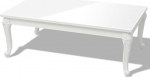 Festnight High Gloss kohvilaud Kohvilaud Ristk&uuml;likukujuline elutoa laud Diivanilaud k&uuml;ljelauana 120 x 70 x 42 cm High-Gloss White