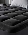 Schwarz Cloud Comfort madratsipealne - &uuml;lipehme, hingav ja jahutav kaitse bambusviskoosist - 160 x 190 cm, optimaalne magamisk&otilde;rgus