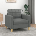 Tidyard diivan tool diivan diivan kangast diivan k&uuml;lalisdiivan Lounge diivan polsterdatud diivan tugitool elutuba diivan klubi diivan iste m&ouml;&ouml;bel elutuppa magamistuba kontor korter tumehall 60 cm kangas