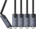 Traadita HDMI saatja ja 4 vastuv&otilde;tjat, Lemorele 1080P HDMI traadita &uuml;lekanne toetab 1 saatja kuni 4 vastuv&otilde;tjat Max striiming video s&uuml;learvuti, kaamera, TV box HDTV, monitor, projektor