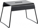 Zone Denmark A-Stool Steel Stool V&auml;ike trepptool lastele ja t&auml;iskasvanutele Libisemiskindel 39 x 30 x 27,5 cm must