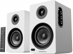 Oakcastle BK100 k&otilde;larikarbid, Bluetooth 5.4, 60 W 2.0 riiulik&otilde;lar, HiFi k&otilde;lar telerile HMDI ARC-ga, lauaarvuti k&otilde;lar m&auml;ngimiseks koos kaugjuhtimispuldiga (valge)